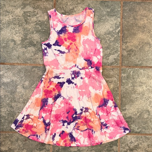 The Children's Place Pink and Purple Tie-Dye Dress - Picture 1 of 5